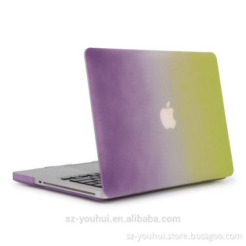 Latest version rainbow multi color bottom case for macbook a1342